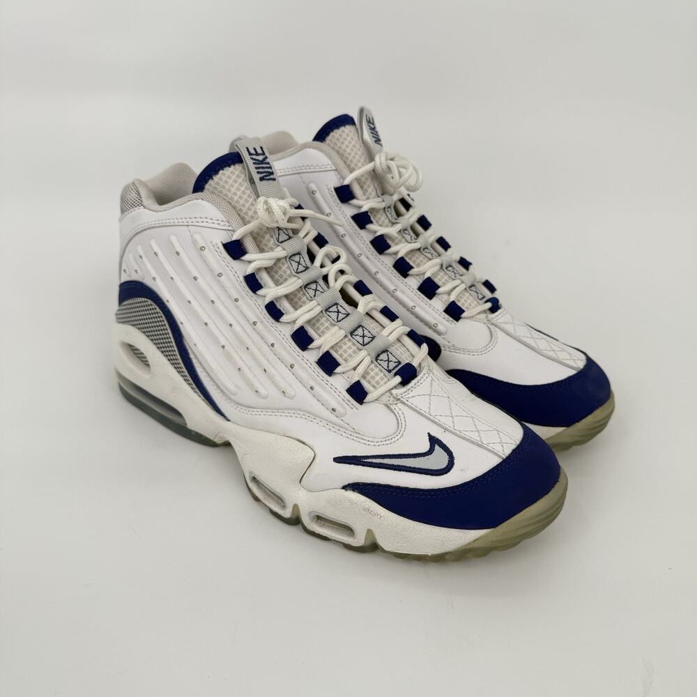 Nike Air Griffey Max 2 White Platinum Royal Blue 442171-102 Mens Size 11 2014